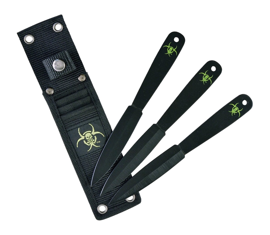 RUKO G-303B-CS S45C CRB Steel 7-3/8" Throwing Knife