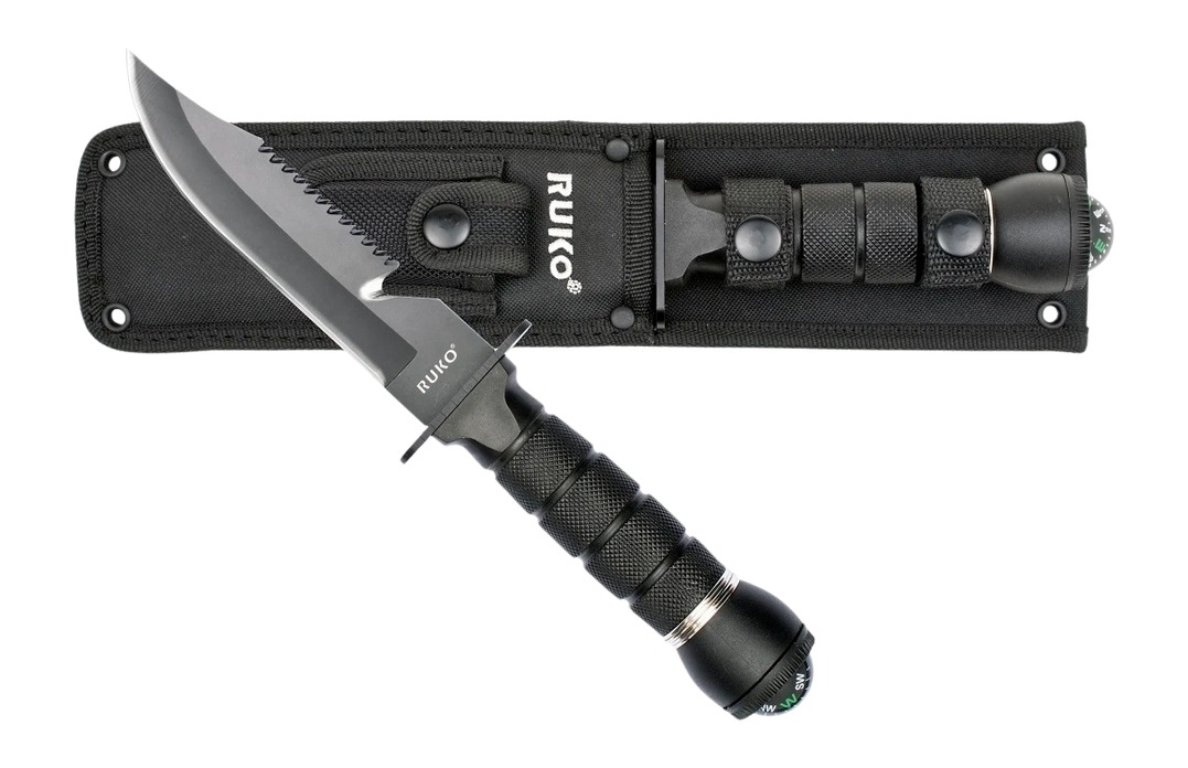 RUKO RUK0165 440A TIN 3-3/8" TI-TACT Folding Knife