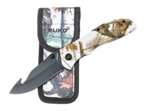 RUKO RUK0106GHTND 440A Tundra Guthook Pocket Knife