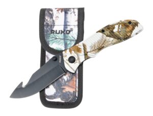 RUKO RUK0106GHTND-CS 440A Tundra Guthook Pocket Knife