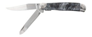 RUKO RUK0185BP 420A Trapper Black Pearl Folding Knife