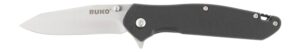 RUKO RUK0187BK Tactical Folding Knife - 3.25" Black GFR