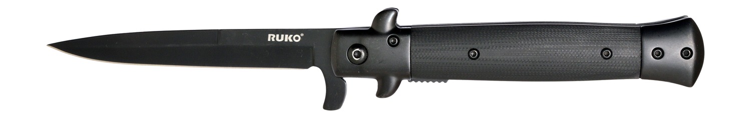 RUKO RUK0184BK 420A 4" Blackout Folding Knife