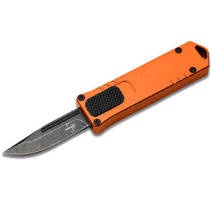 Boker Plus USB OTF Knife - Burnt Orange Aluminum Handle