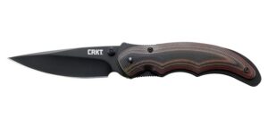 CRKT 1105KC Endorser 3.18" Drop Point Pocket Knife - Black