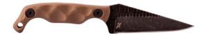 Stroup MINIFDEG10 Fixed Blade Knife - FDE Acid Etched 3.5"