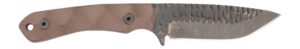 Stroup GP2FDEG10 Fixed Blade Knife - FDE/Acid Etched 3.5"