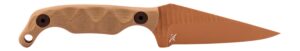 Stroup Mini ODG/FDE Cerakote Fixed Blade Knife - 3.5"