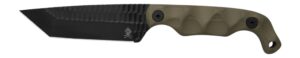 Stroup B5TODGBLKCER 3.5" Tanto Fixed Blade Knife