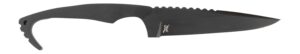 Stroup MK2S-B-BLKCER Fixed Blade Knife - Black/Black Cera