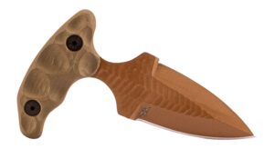 Stroup SD1-ODG-FDECER Fixed Blade Knife - ODG/FDE Cerakote