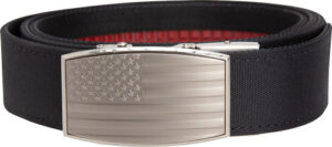 Nexbelt Aston USA Embossed Gun Belt - 1.5" Black