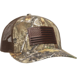 Outdoor Cap American Flag Camo Cap - Realtree Edge