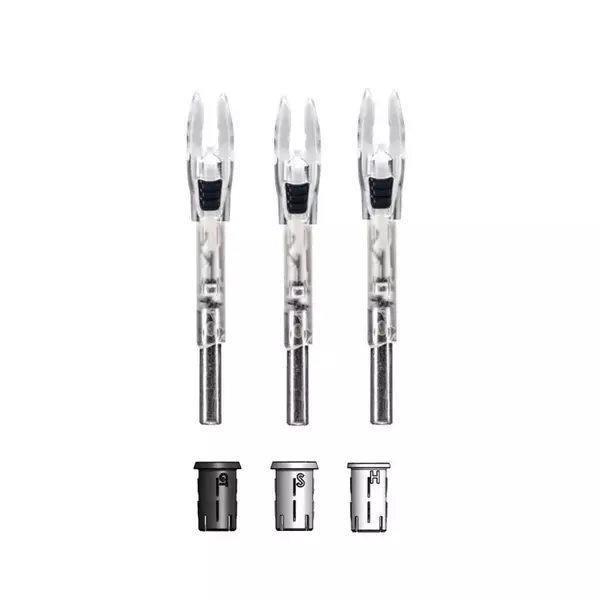 Nockturnal Shift Universal Strobing Lighted Nock 3/pk