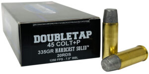 DoubleTap .45 Colt +P 335gr Hard Cast Solid Ammunition