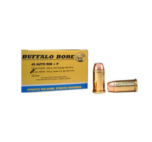 Buffalo Bore 45 Auto Rim +P Personal Defense Ammunition