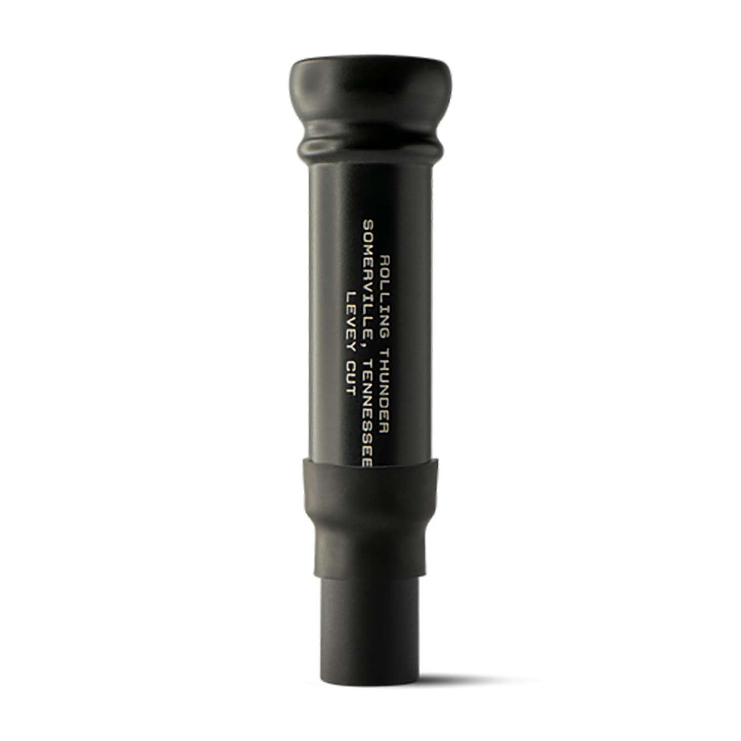 Rolling Thunder Levey Cut Cutdown Duck Call - Blackout Acrylic