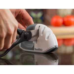 Smiths Diamond Edge Grip Max Sharpener - 2-Stage Knife Sharpener