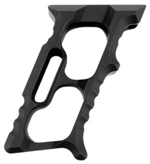 Tyrant CNC TD552BLKM1 Minivert Grip for AR15 - Black Aluminum