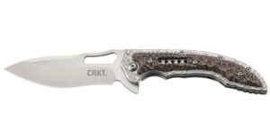 CRKT 5460C Fossil Compact Pocket Knife - Brown