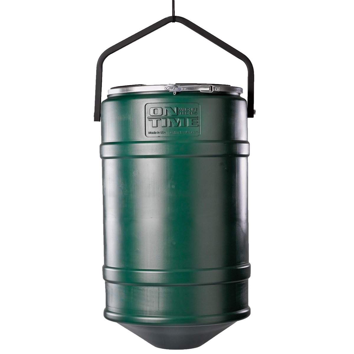 On Time 200 lb Barrel with Hanger for Game Feeders