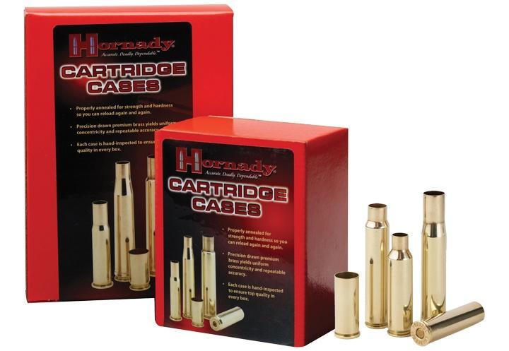 Hornady Unprimed Brass Rifle Cartridge Cases .375 H&H - 50/ct