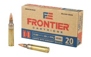 Hornady FRONTIER 556NATO 55GR FM193 Rifle Ammunition