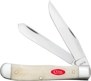 Case CAE Trapper Natural Bone Pocket Knife