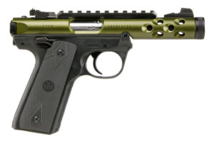 Ruger MKIV 2245 Lite .22LR Pistol - Green Frame