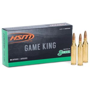 HSM Gameking .284 Winchester 160gr SBT Rifle Ammunition