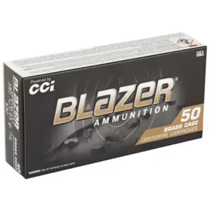 CCI Blazer Brass .380 ACP 95 GR FMJ Ammunition - 50 Rounds