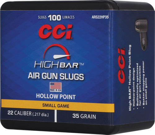 CCI High Bar Air Pellets .22 - 35gr HP - 100rd Box