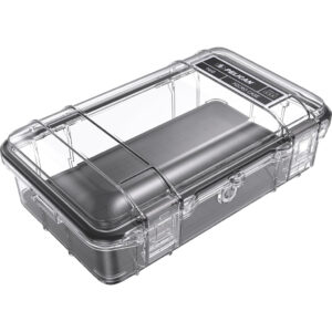 Pelican Waterproof M60 Micro Case - Black/Clear