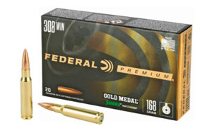Federal Gold Medal .308 168GR BTHP Rifle Ammunition