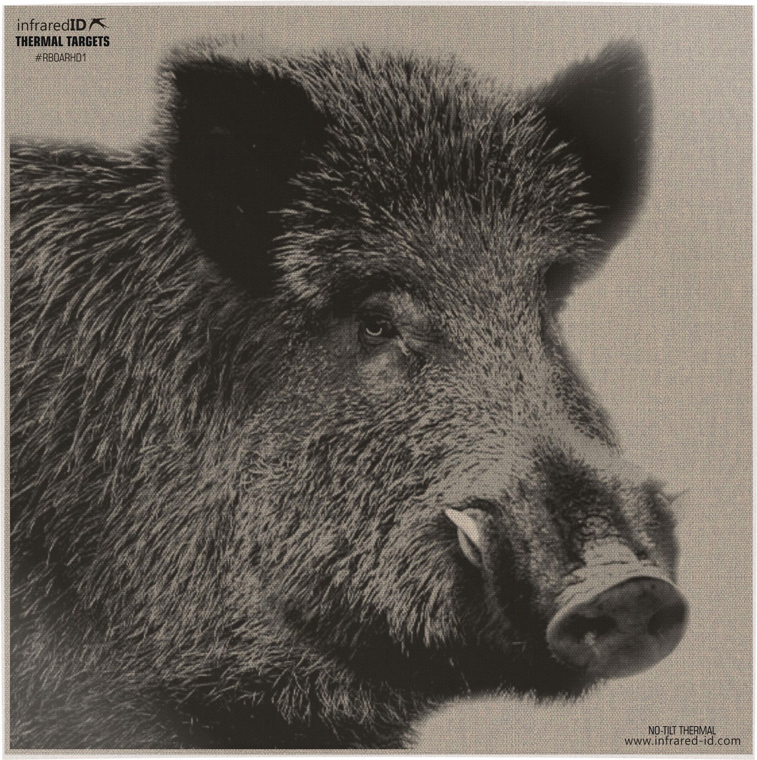 Infrared-ID RBOARHD1 Thermal Boar Head Target