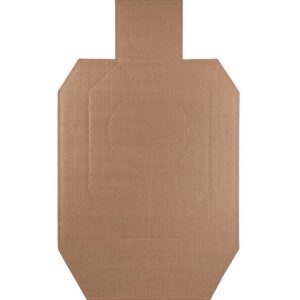 Action Target IDPA Competition Hanging Cardboard Targets - 100 Ct