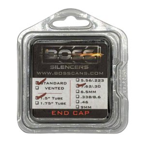 BOSS 30 Cal End Cap for 1.5in BOSS Silencer Models