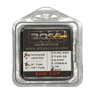 BOSS 9MM Stainless End Cap for 1.5in Silencer Models