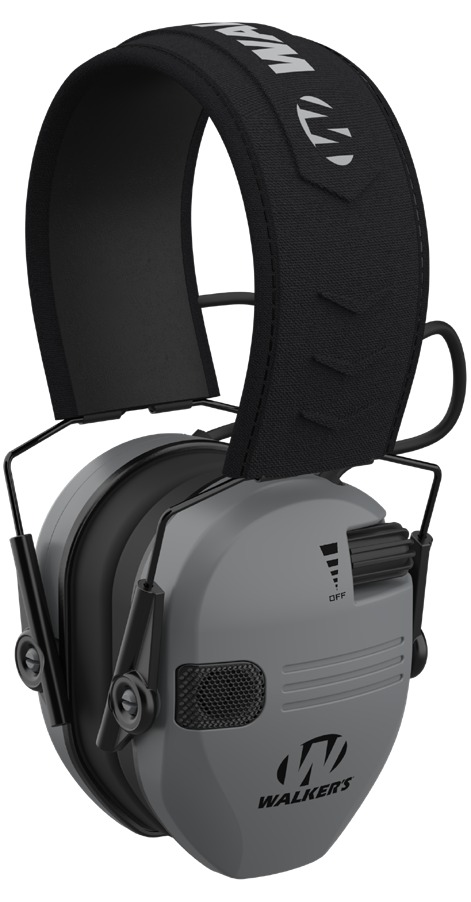 Walkers Razor Electronic Earmuff - Gray