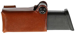 Galco HMC24 Horizontal Mag Carrier for Glock 17 - Tan Steerhide