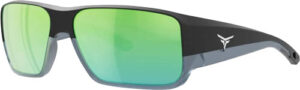 Force Flex Kingfish Sunglasses - Brown Green Mirror