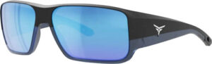 FORCE FLEX Kingfish Sunglasses - Brown Blue Mirror