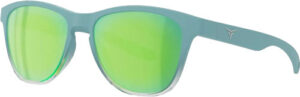 Force Flex Bryce Polarized Shooting Glasses - Green Mirror Lens