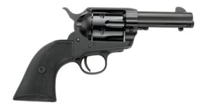 Pietta PFI9ALLOYAS312CB 9mm Revolver - 6 Shot, Matte Black