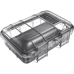 Pelican Waterproof M40 Micro Case - Black/Clear