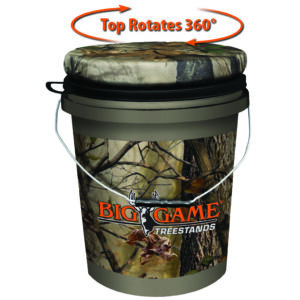 Muddy Spin Top Bucket Camouflage - 5 Gallon Hunting Accessory
