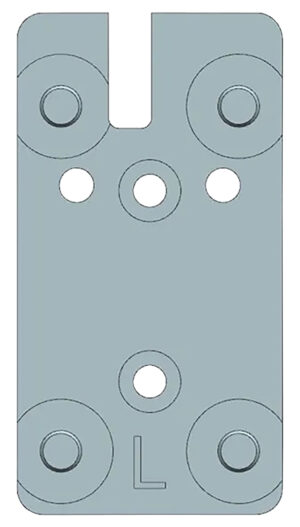 Beretta 90/92 Red Dot Optic Mount - Leupold Pattern