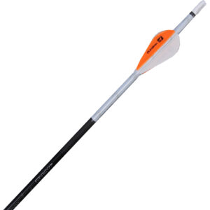 NAP Quikfletch Twister Fletch Rap - White & Orange 2 in.