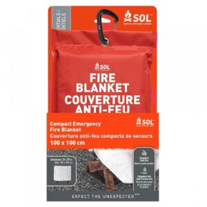 Survive Outdoors Longer Emergency Fire Blanket - 100% Fiberglass
