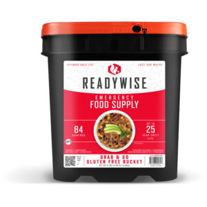 ReadyWise Gluten Free Freeze Dried Entrees - 84 Servings